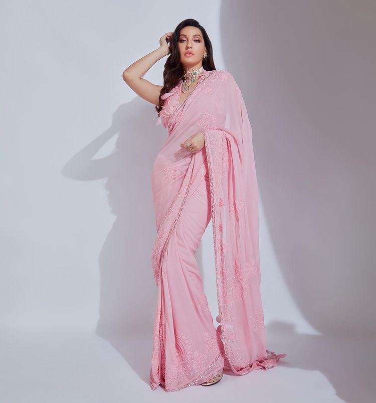 Pink Color Designer Exclusive Saree